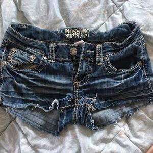 Mossimo Supply CO Dark Denim Shorts